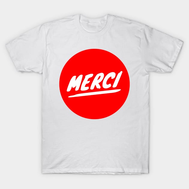 T shirt merci sales